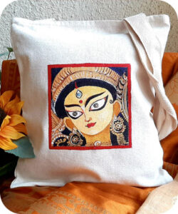 Tote Bag with Maa Durga design