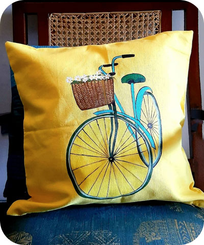 Bicycle best sale cushion cover