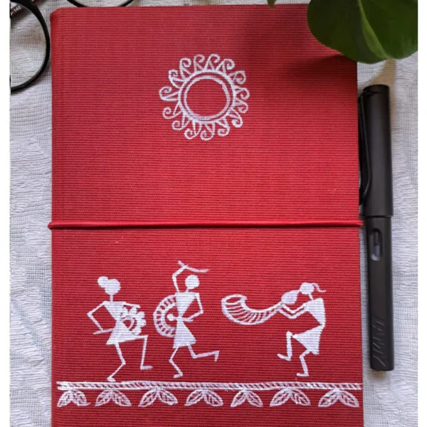 diary-red-warli diary-red-warli